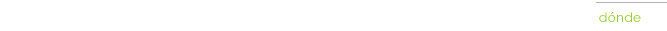 dónde
