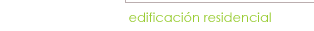 edificación residencial